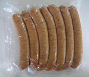 Вакуумная упаковка Баварских колбасок в вакуумные пакеты